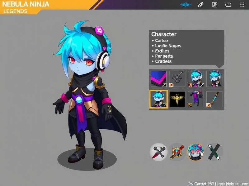 Nebula Ninja Legend Character Customization